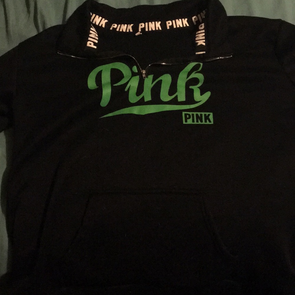 Pink hoodie